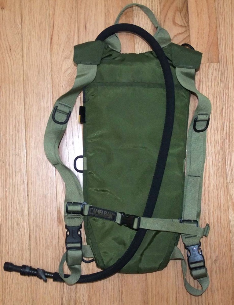 USGI CamelBak Thermobak 3L Hydration Carrier, OD, Issued, Complete