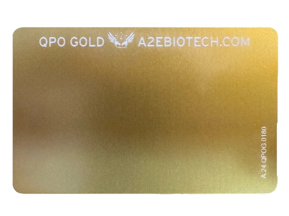 A2E Biotech Sun Balancing Frequency Quantum MetaMaterial Nodal Transmitter Card