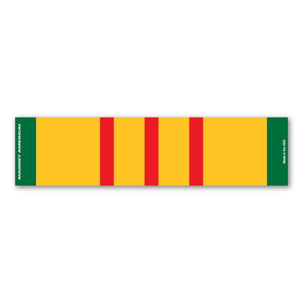 Vietnam War Service Mini Ribbon Bar Magnet