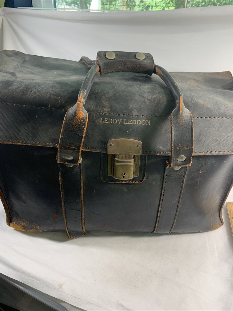 Vintage Flight Engineer Navigation Bag