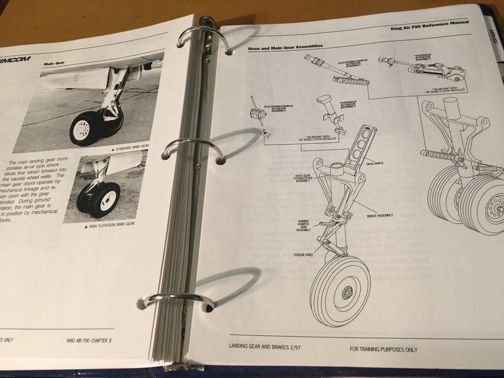 Simcom King Air F90 Reference Manual
