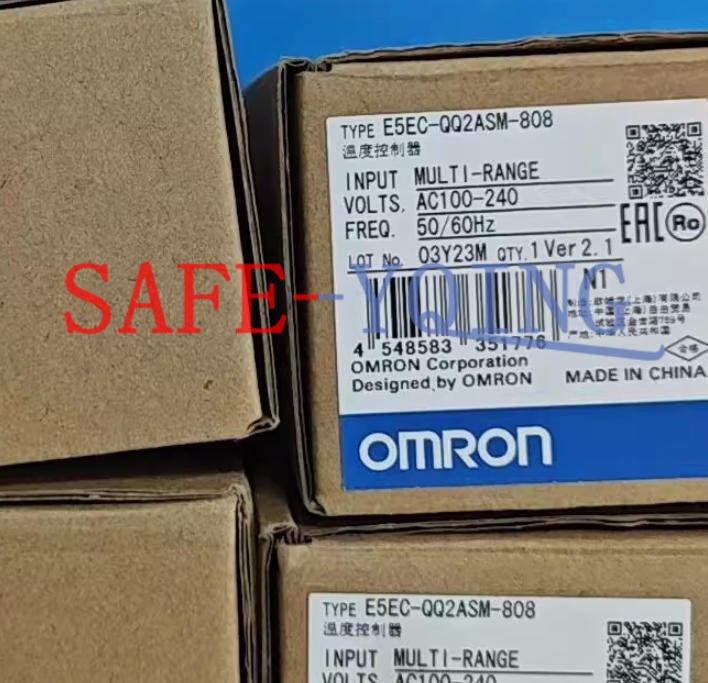 One New Omron E5EC-QQ2ASM-808 temperature controller