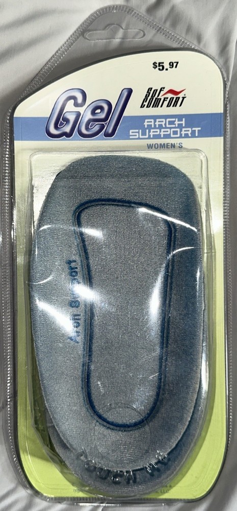 Sofcomfort Gel Women's Arch Support New In Package