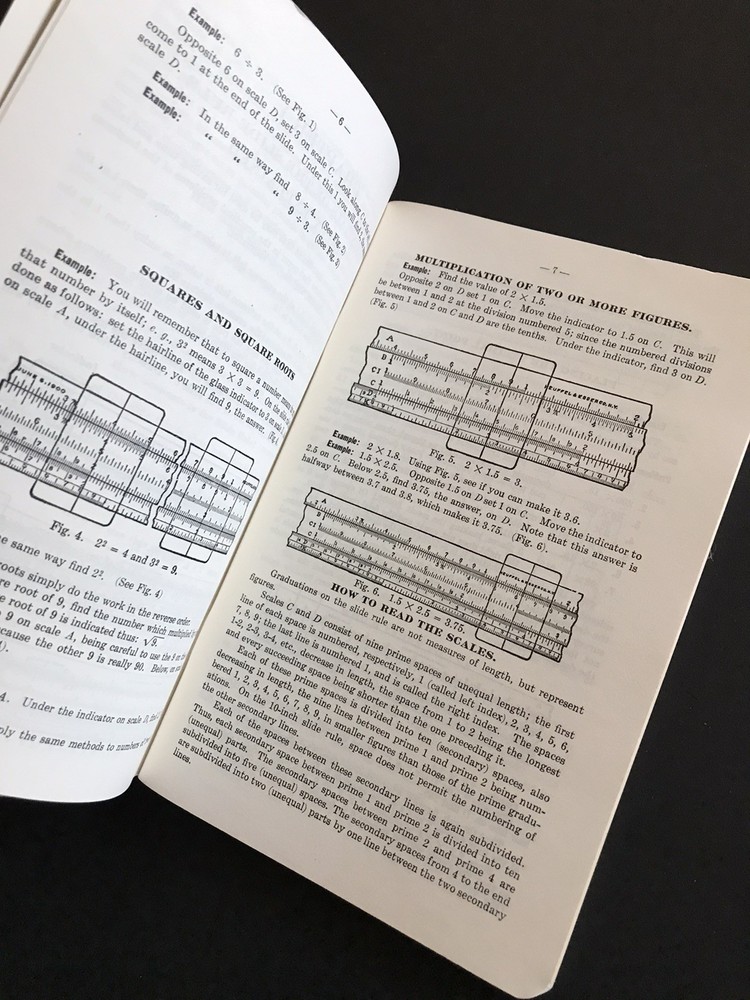 Keuffel & Esser Co. Slide Rule Manual Polyphase No. 68 2063 K + E