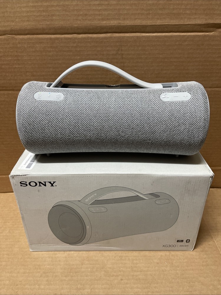 Sony SRS-XG300 Portable Bluetooth Speaker - Gray