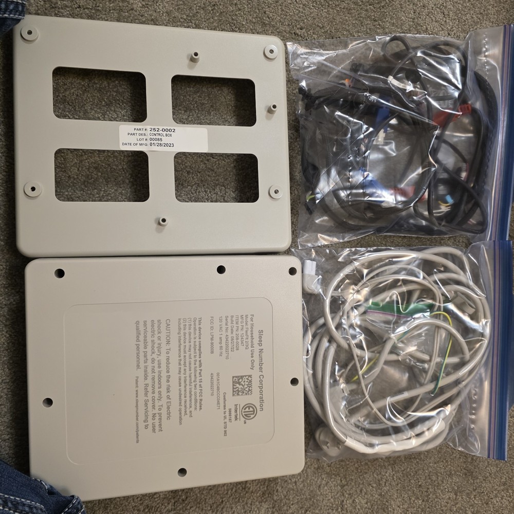 Sleep Number 360 Smart Bed Control Box Brain&Wiring Harness FlexFit Replacement.