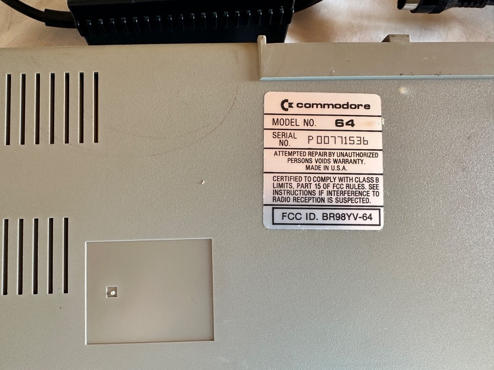 Commodore 64 Personal Computer W/ Original Box - POWERS ON