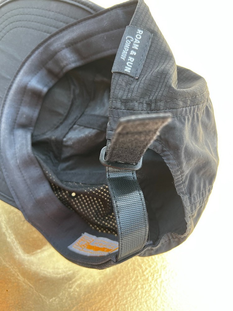 Roam & Run Company, Black Running Hat