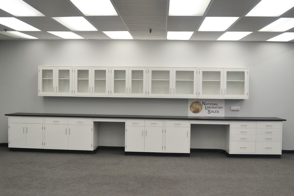 Chemical Resistant Cabinets / 22' BASE 17' UPPER/ Case Work / IN STOCK /E1-059