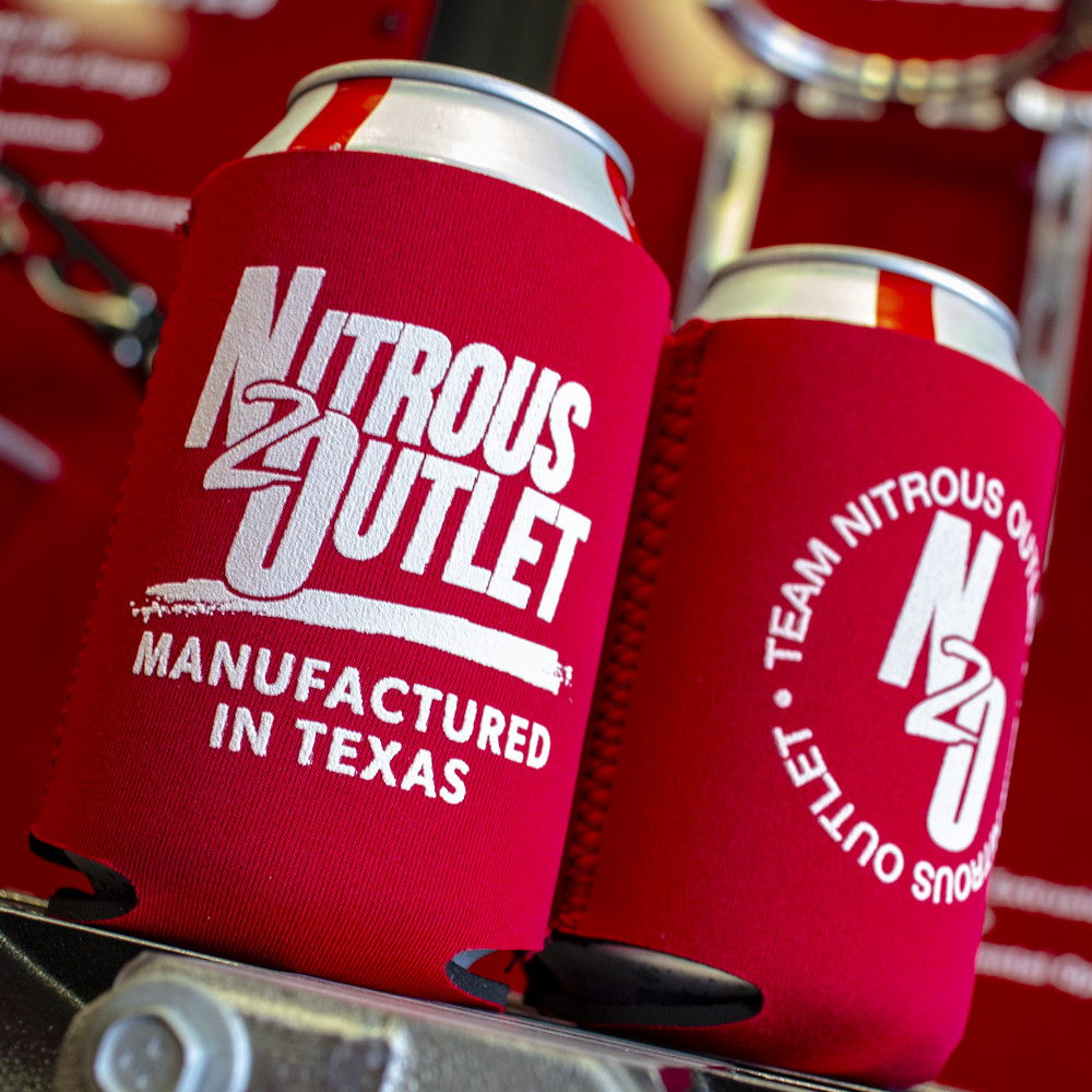 Nitrous Outlet Made In Texas Can Koozie