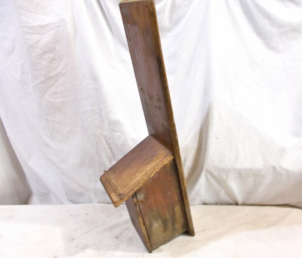 Wood Telephone Partial 2 Story Backboard and Bottom Box