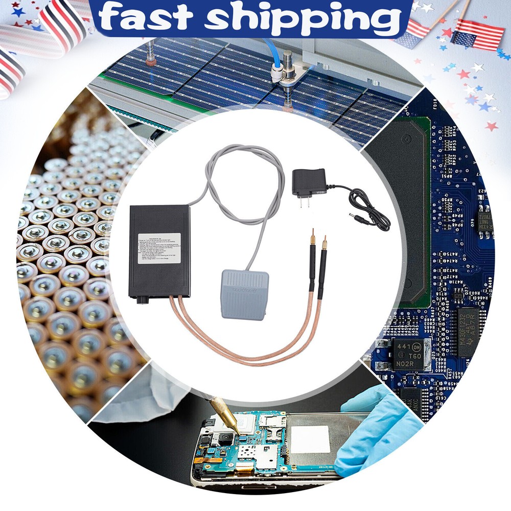Welding Machine with Pedal Switch 8000W Double Pulse Spot Welding Machine