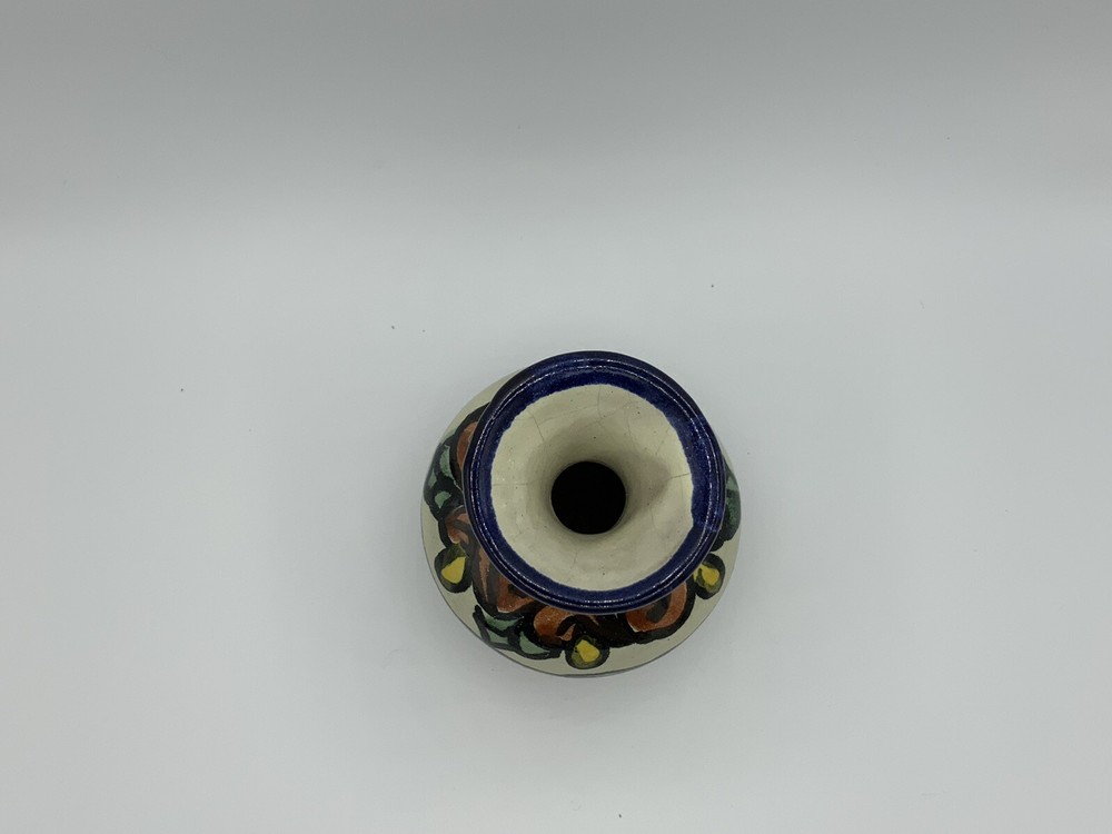 Handmade Folk Art Glazed Vase