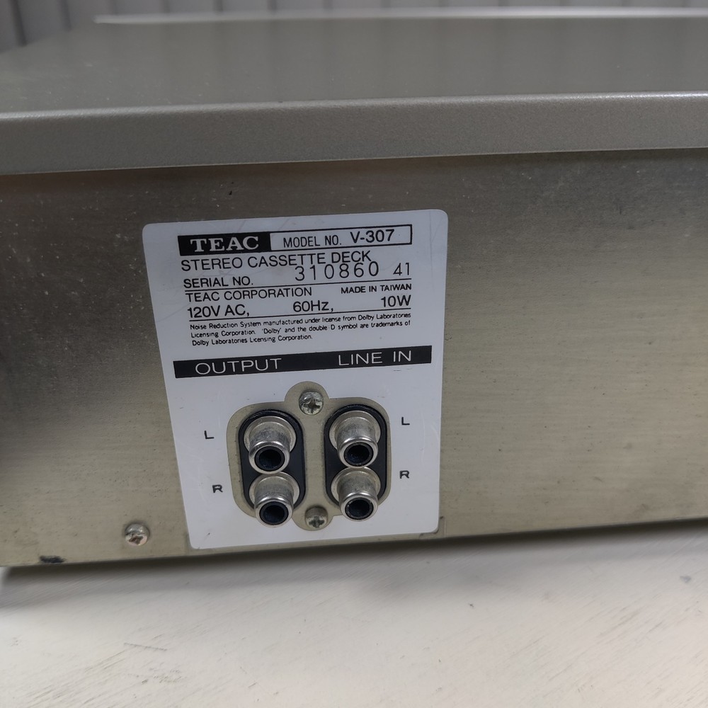 cassette deck TEAC V-307 working