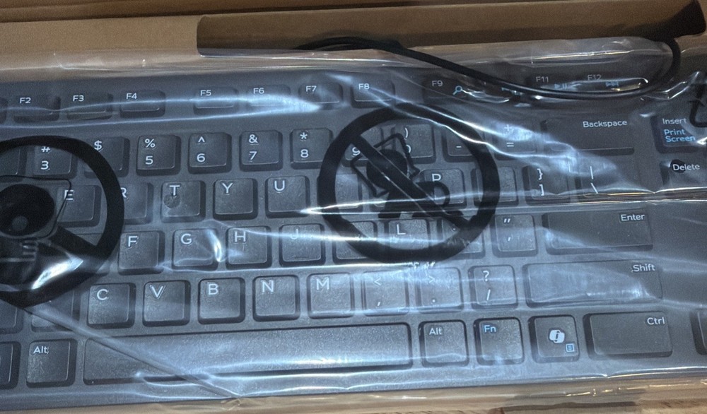 Dell Wired Keyboard and Mouse - KM300C