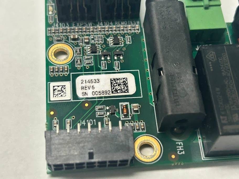 Kavo ORTHOPANTOMOGRAPH OP3D i4100 PCX-1 Power plug Cat Back Panel Board 214533