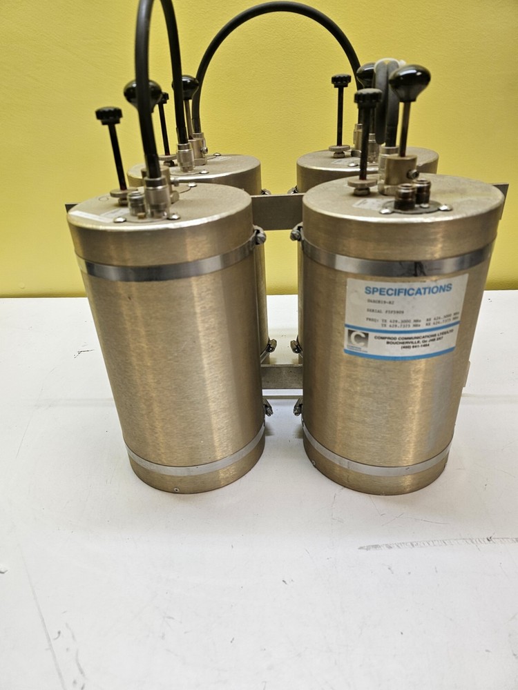 Comprod 04XC819-R2 UHF Bandpass Cavity Filter Set