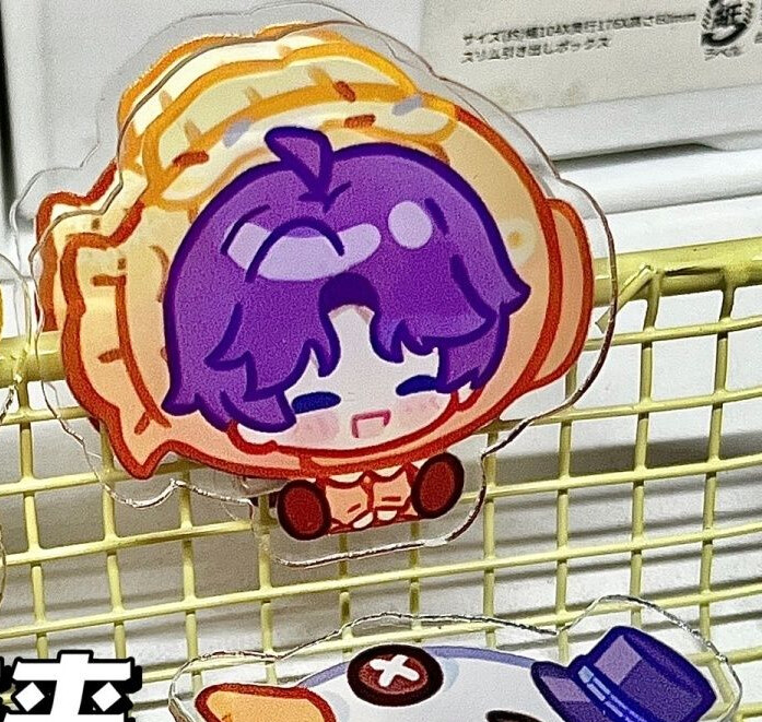 Love and Deepspace Anime Acrylic PP Clip Folder Cosplay Polypropylene Clip Gift