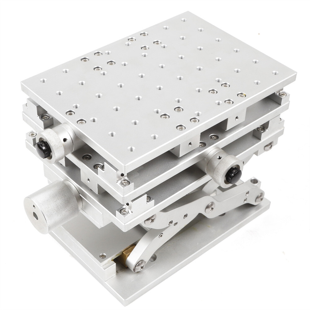 210*150mm 3D Laser Marking Machine Mobile Workbench XYZ Axis Moving Table 3 Axis