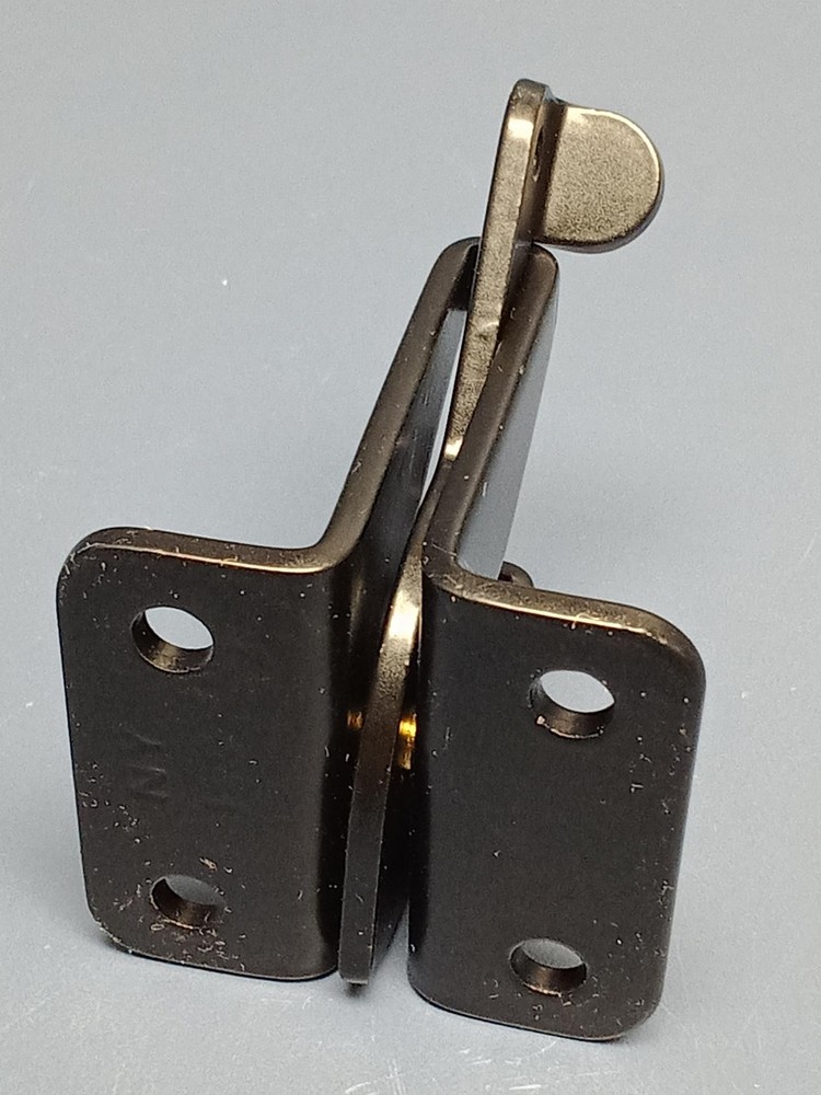 Gravity Gate Latch Stainless Steel Black Automatic Hardware Self-Locking Latch