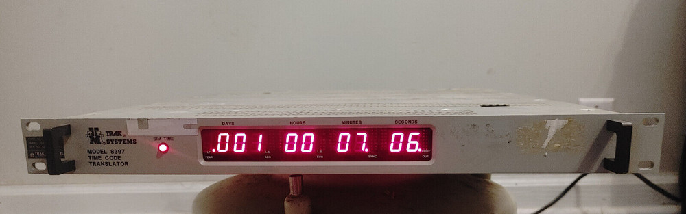 Trak Systems Model 8397 Time Code Translator