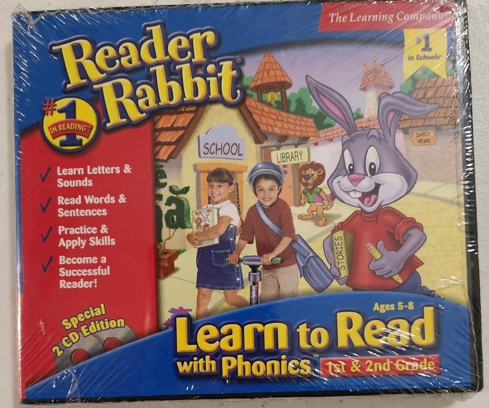 Reader Rabbit Learn to Read with Phonics 1st & 2nd Grade (Microsoft Windows/Mac)