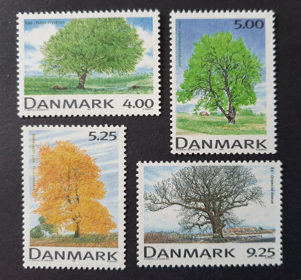 1999 DENMARK DANMARK TREES VF MNH