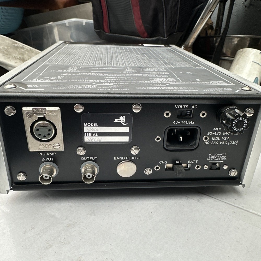 Ithaco Electronic Audio Filter Model 4213