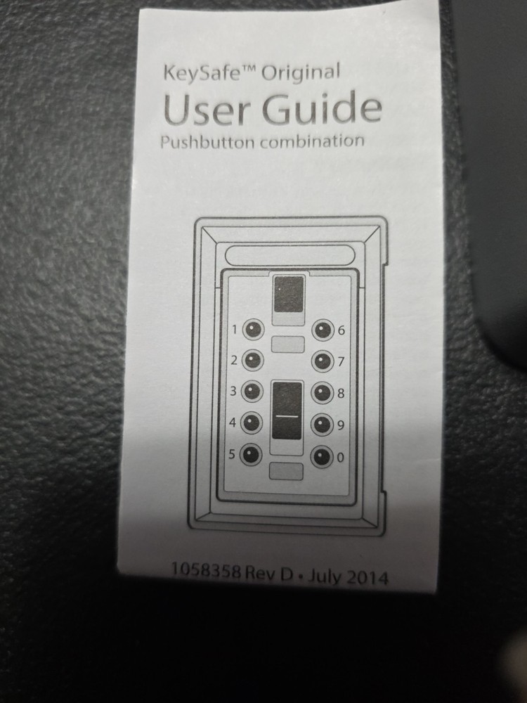 New Kidde Accesspoint Slimline 2key Mounted Key Safe