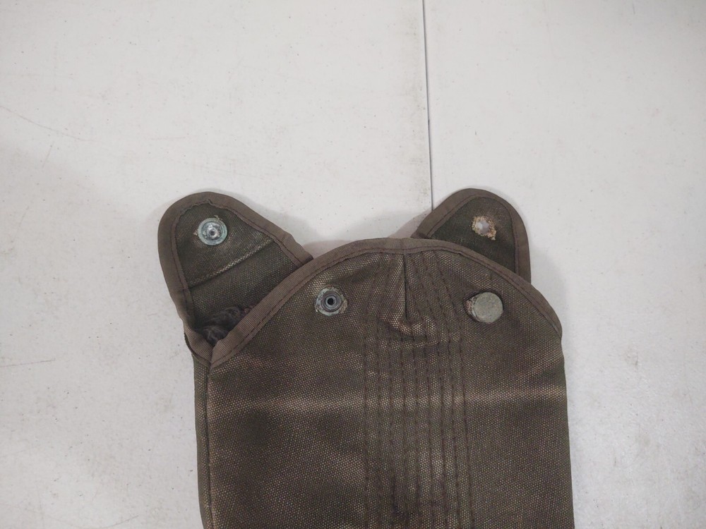 Vintage US Military Surplus Canteen Cover Broken Snap