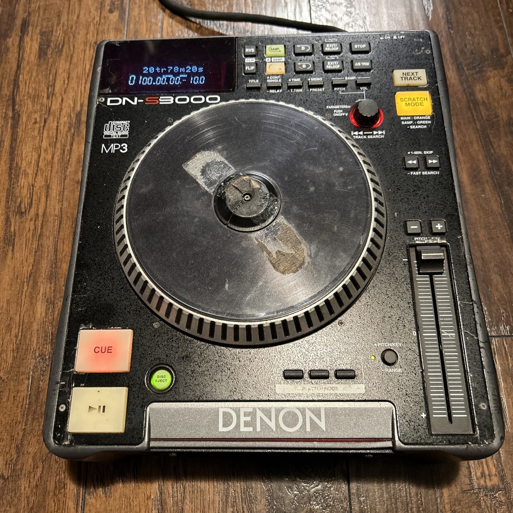 DENON DN-S3000 CDJ Player PROFESSIONAL CD PLAYER TURNTABLE (E10016952)