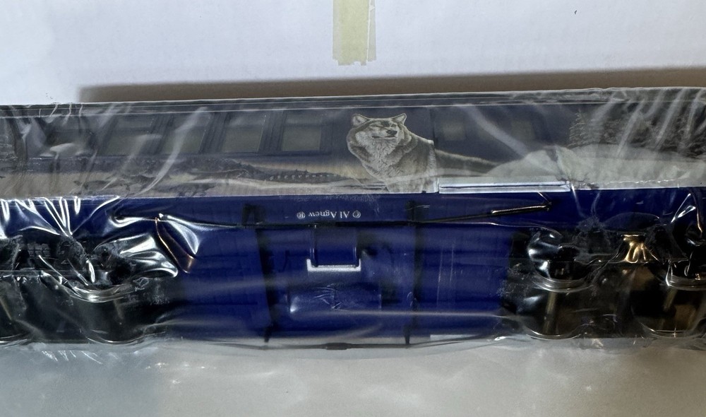 Hawthorne Village Silver Moon Express Wolf Train COMBINE/COACH CAR