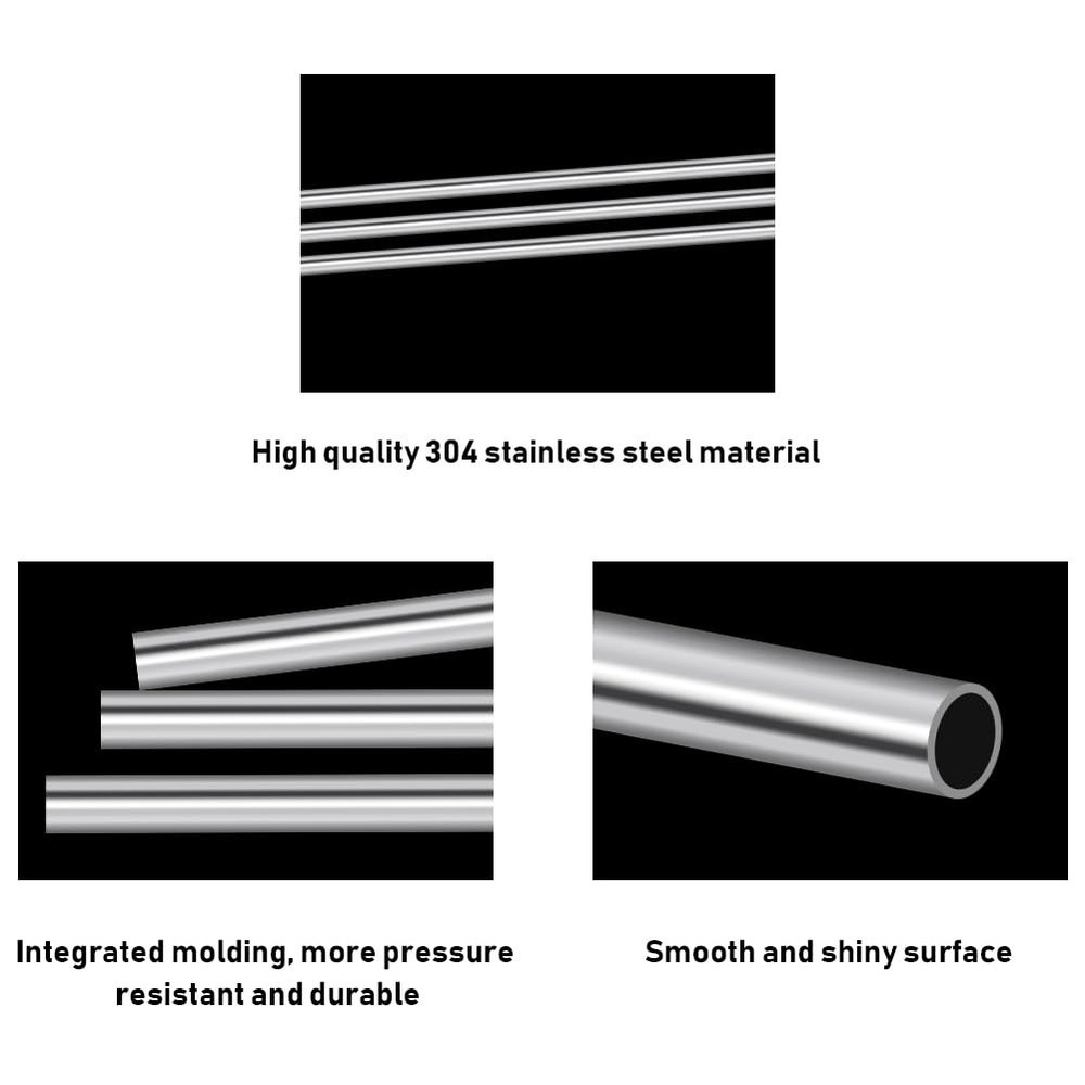 5/8" OD 304 Stainless Steel Tube Thickened 304 Stainless Steel Seamless Tubin