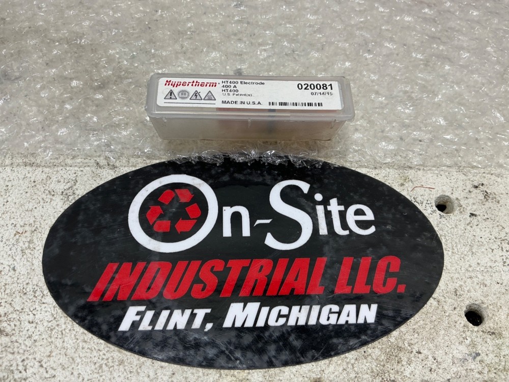 HYPERTHERM 020081 400 AMP HT400 PLASMA CUTTER ELECTRODE