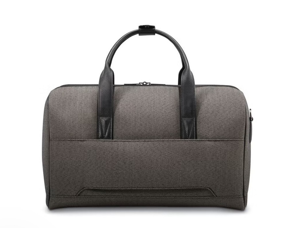 Hartmann Herringbone DLX 19" Duffel Gray Herringbone $179