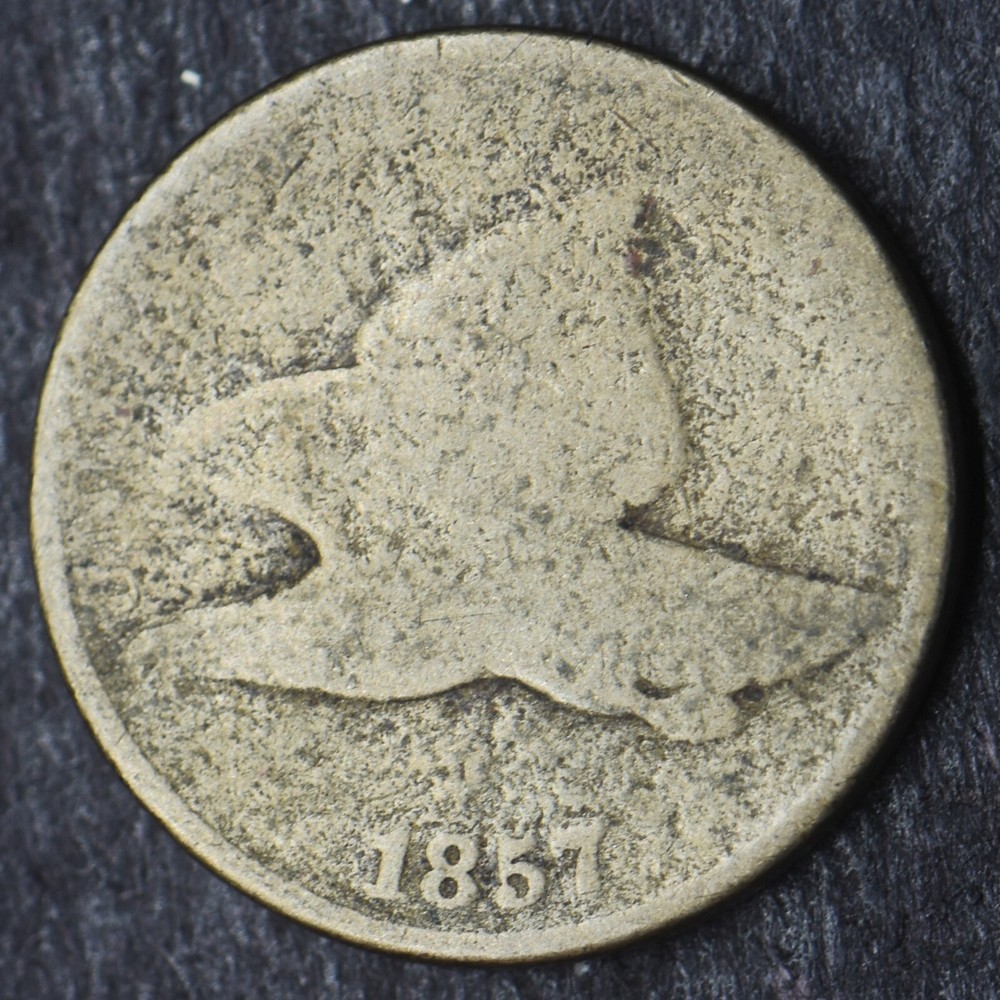 1857 Flying Eagle Cent 1C- COINGIANTS -