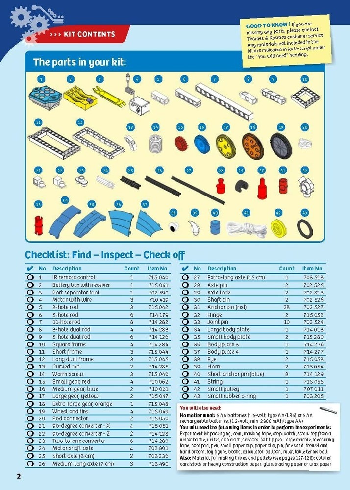 151 PC Thames & Kosmos Remote-Control Machines DLX Engineering 20 Models New