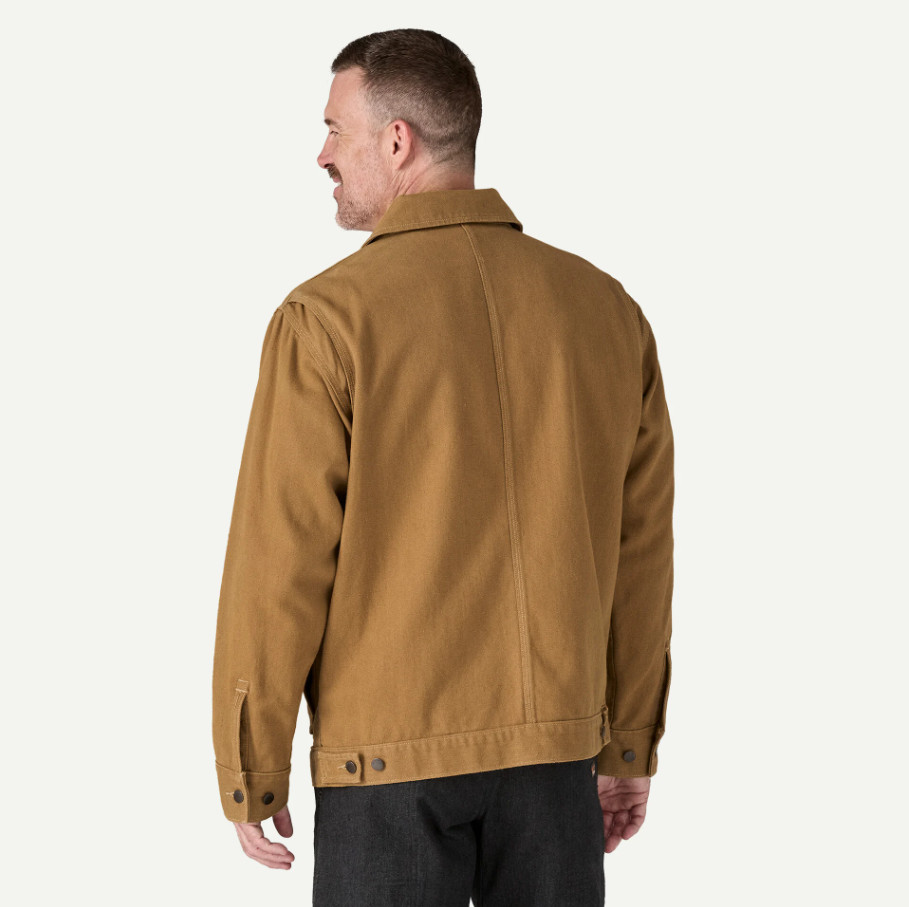 Men's Iron Forge Canvas Chore Coat Coriander Brown