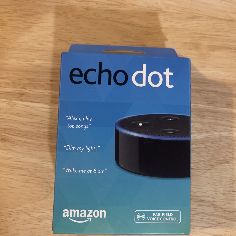 Amazon Echo Dot (2nd Generation) Alexa Smart Speaker Black SEALED ORIGINAL BOX