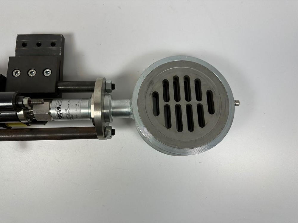 Schubert & Salzer DN 100 sliding gate valve with diaphragm actuator