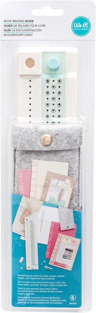 Complete Book Binding Punch Guide Set with Japanese Stitching Tools & Thread