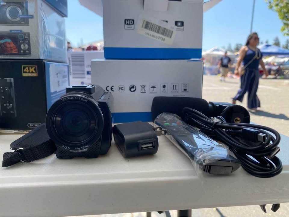 Digital camcorder sd card