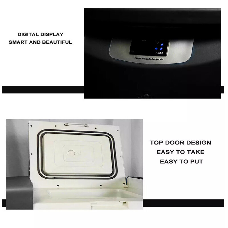 -112 ℉ Portable Ultra Low Freezer Lab Refrigerator for Lab Samples Storage US