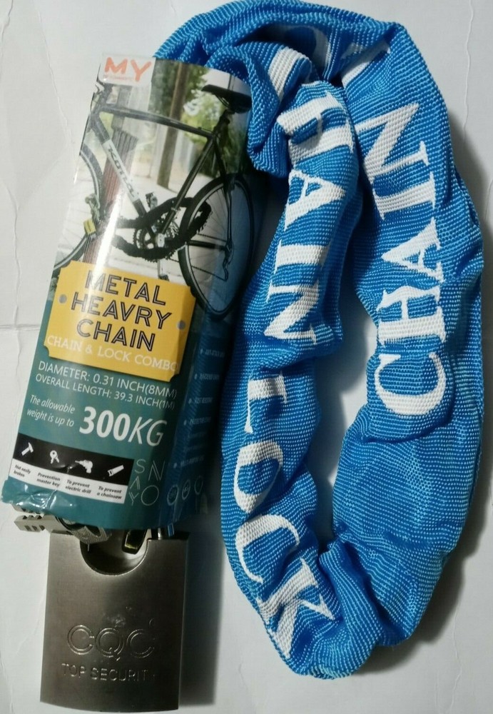 My Merchandise Maximum Security Square Chain & Sleeve 5/16" Diameter Chain Link