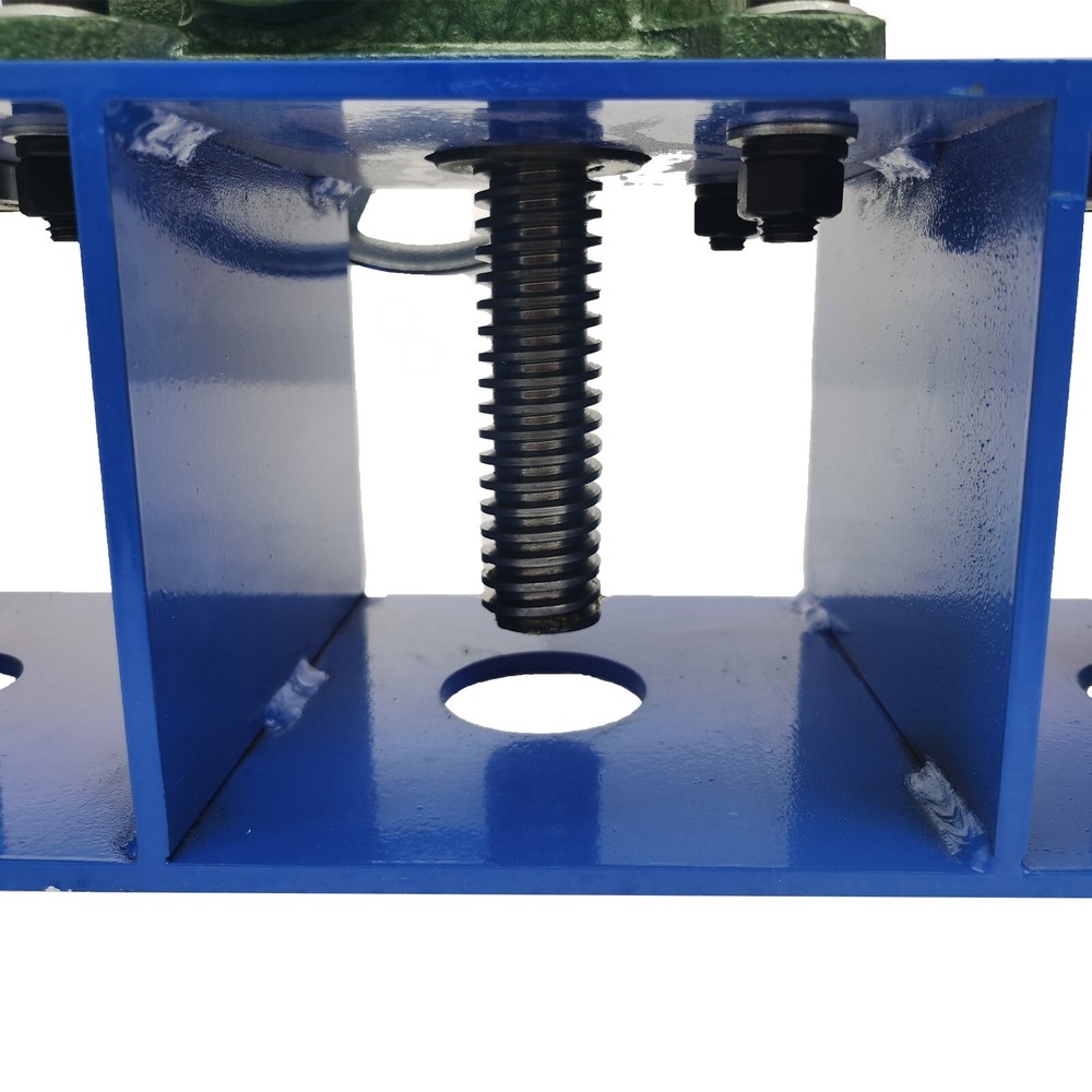 2-Pcs 1100Lbs Capacity Manual Roller Accurate Rolling Support Frame for Welding