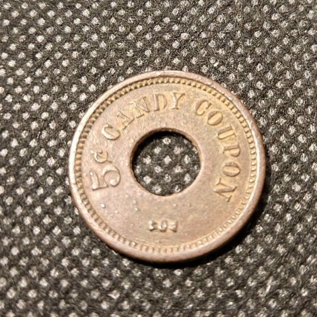 1925 CANDY COUPON TOKEN! e5110UXX