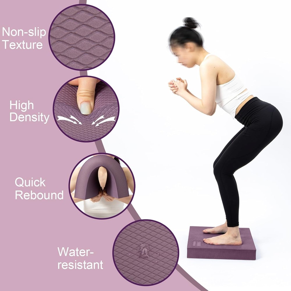 Extra Wide Fo Balance Pad for Physical Therapy,High-Density