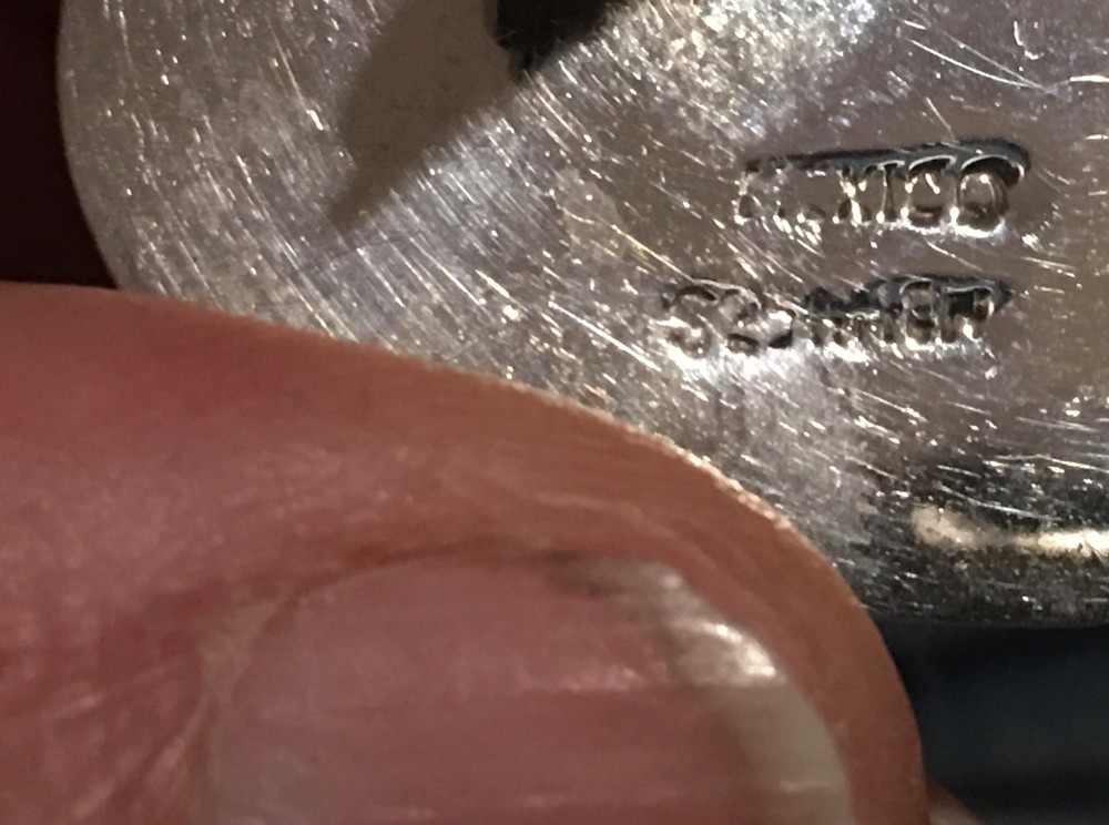 STERLING EARRINGS MARKED
