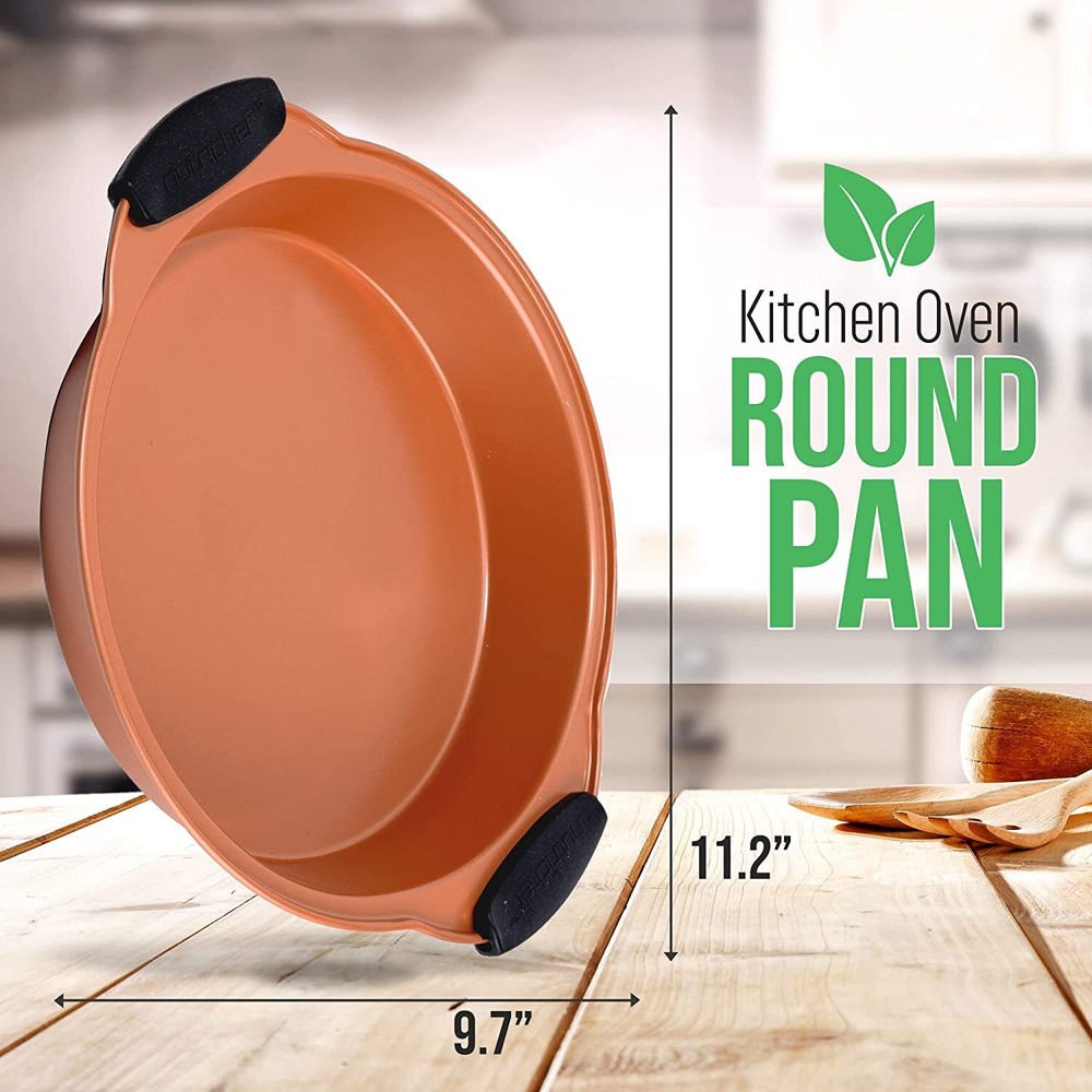 Nutrichef BKNCSBS54SRPAN Round Pan