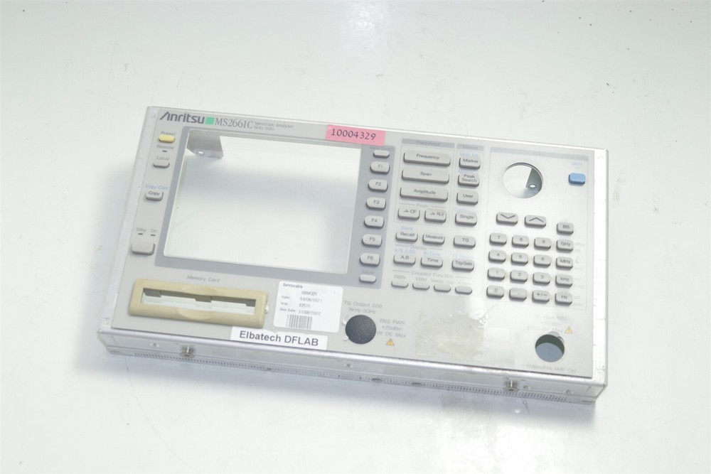 Anritsu MS2661C Spectrum Analyzer 9KHz - 3GHz Front Panel
